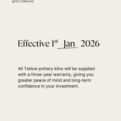 Tetlow Kilns Warranty Updates