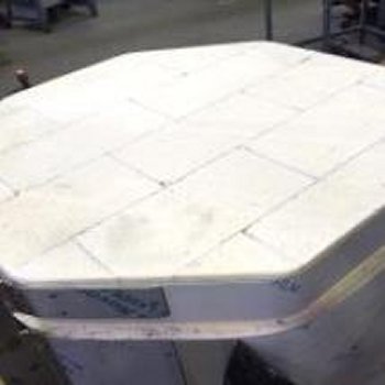 Octagonal No 3 Kiln Door Lids